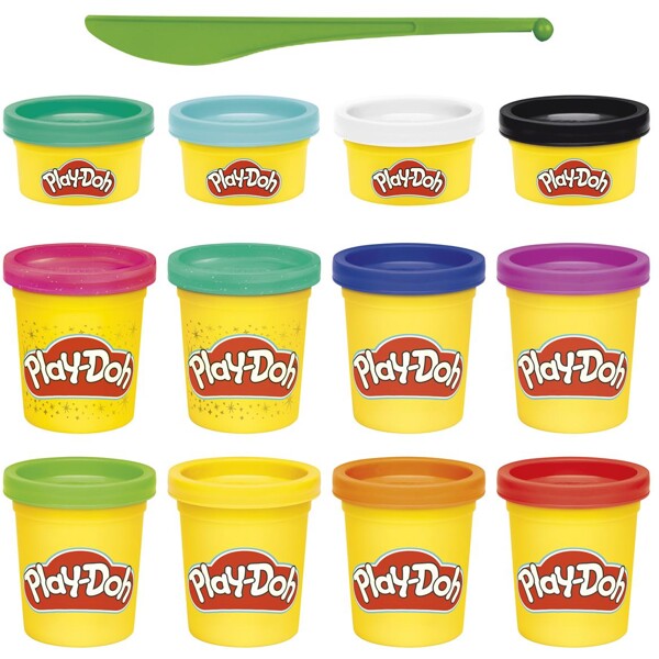 Play-Doh Compound Bright Delights Multicolor Pack (Bild 2 av 3)