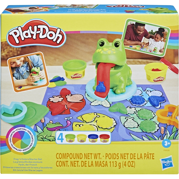 Play-Doh Playset Frog 'n Colors Starter Set (Bild 1 av 3)