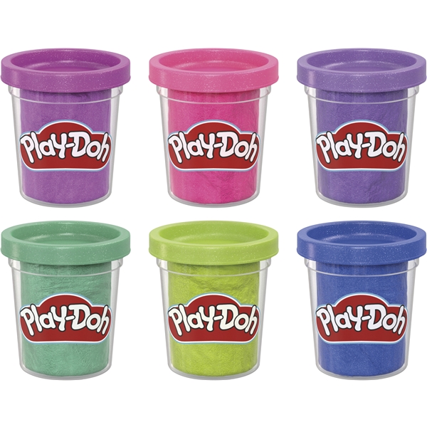 Play-Doh Sparkle Compound Collection 6-pack (Bild 2 av 3)