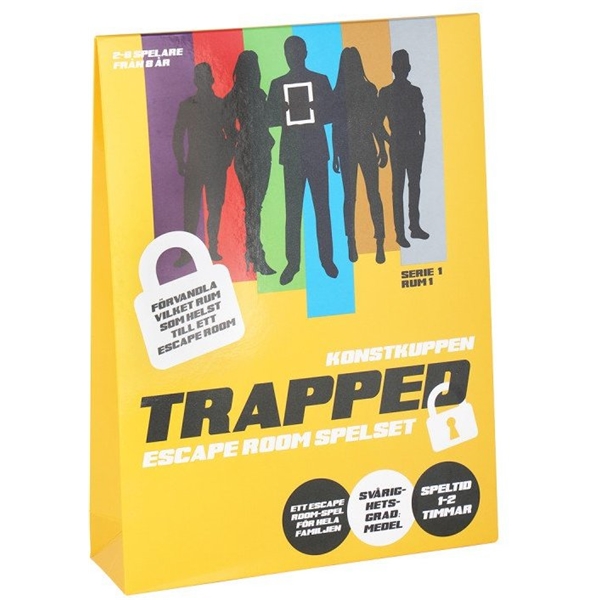Trapped Escape Room Game Packs Konstkuppen (Bild 1 av 3)