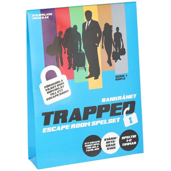 Trapped Escape Room Game Packs Bankrånet (Bild 1 av 3)