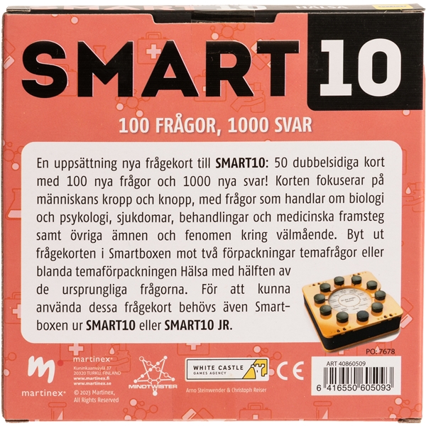 Smart 10 Frågekort Hälsa (Bild 2 av 2)