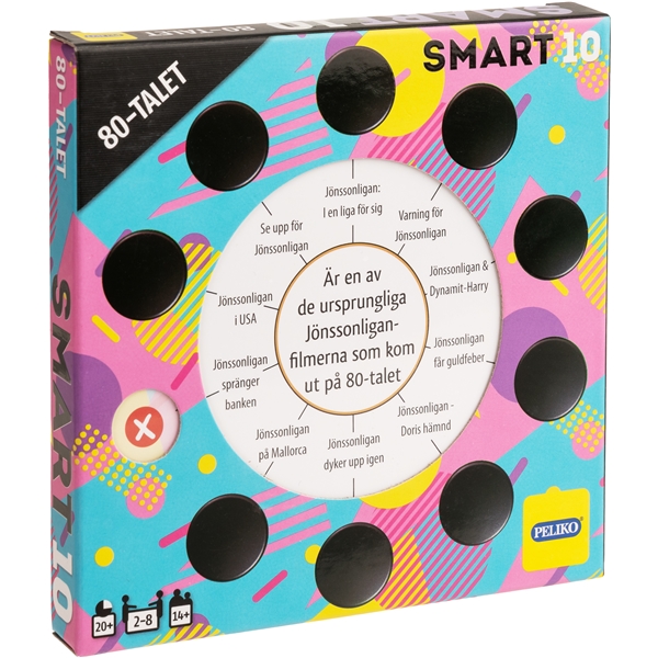 Smart 10 Frågekort 80-Talet (Bild 1 av 2)