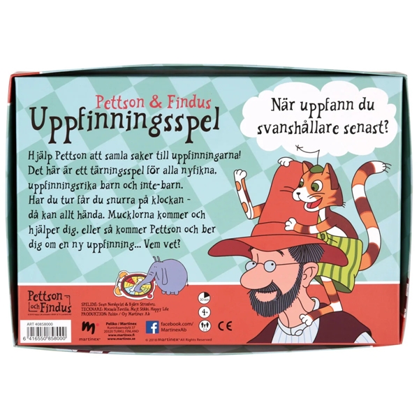 Pettson & Findus Uppfinningsspel (Bild 5 av 5)