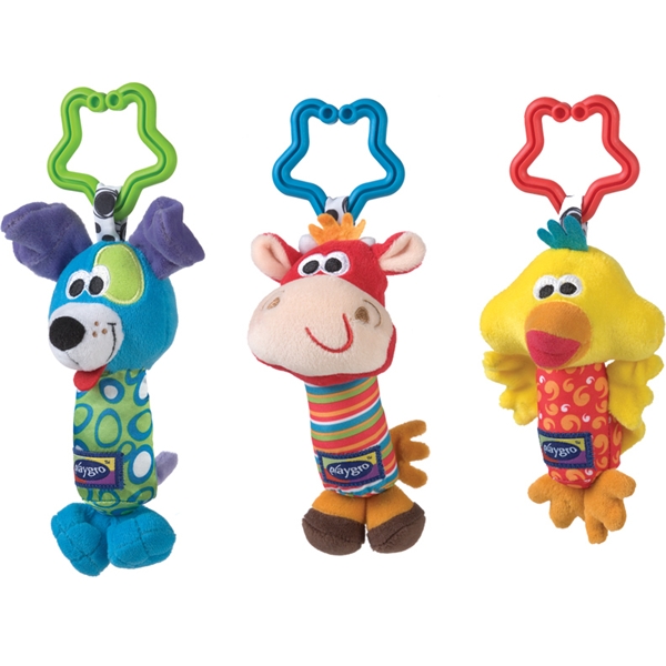 Playgro Vagnleksak 3-Pack (Bild 1 av 4)