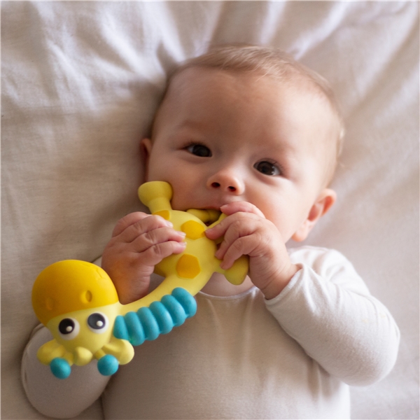 Playgro Squeek and Soothe Natural Teether (Bild 3 av 5)