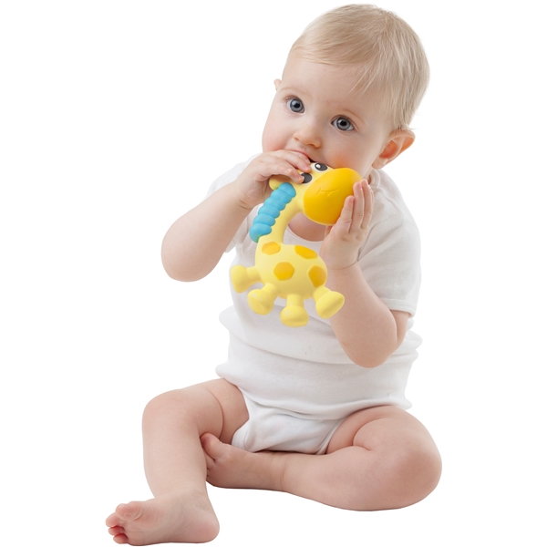 Playgro Squeek and Soothe Natural Teether (Bild 5 av 5)