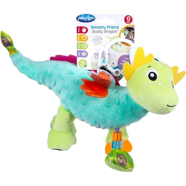 Playgro Sensory Friend Dusty Dragon (Bild 3 av 3)