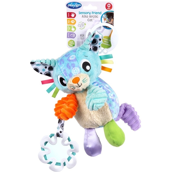 Playgro Sensory Friend Atka Artic Cat (Bild 3 av 3)