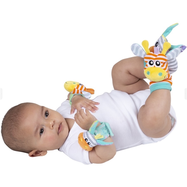 Playgro Jungle Wrist Rattle and Foot Finder (Bild 2 av 4)