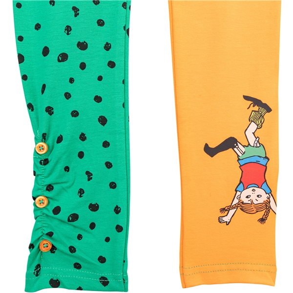 Pippi Prick Leggings Grön (Bild 2 av 2)