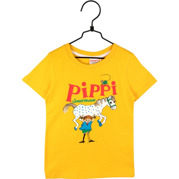 Pippi Långstrump T-Shirt Gul