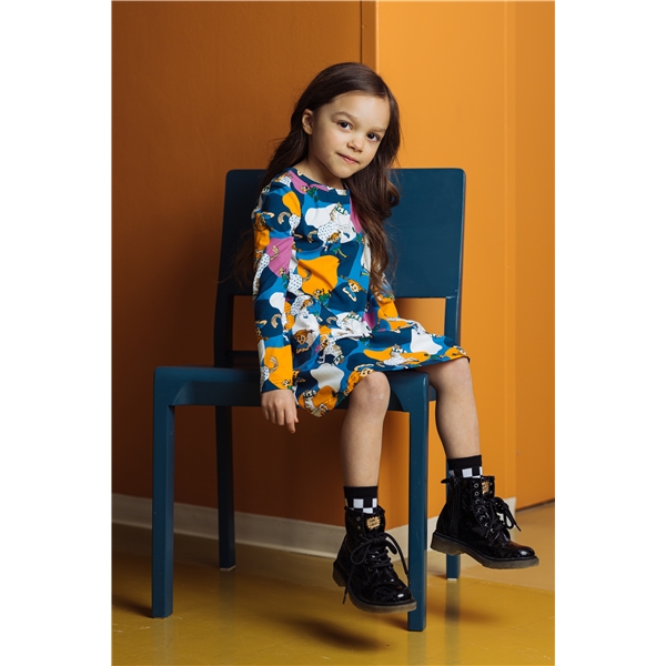 Pippi Fläck Klänning Blå (Bild 5 av 5)