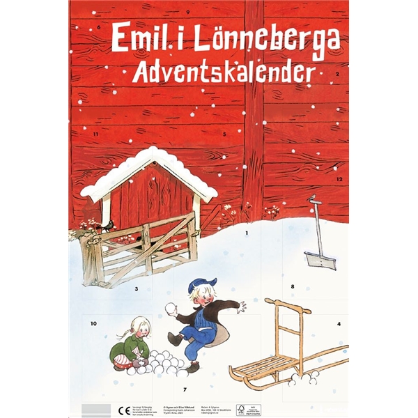 Pippi och Emil Adventskalender SE (Bild 2 av 2)