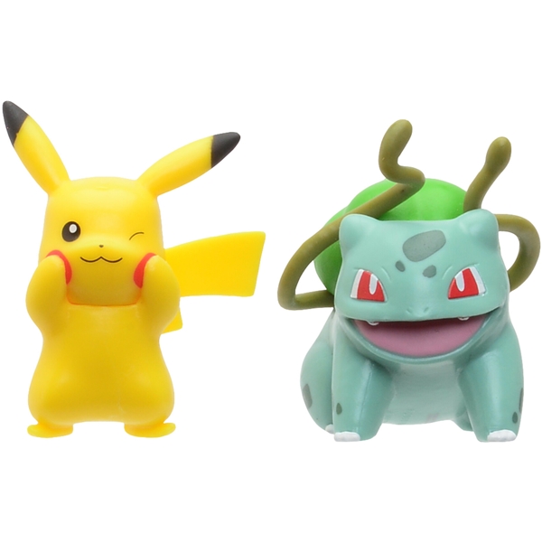 Pokémon Battle Figure (Bulbasaur & Pikachu) (Bild 2 av 4)