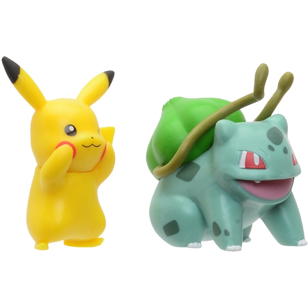 Pokémon Battle Figure (Bulbasaur & Pikachu) (Bild 3 av 4)