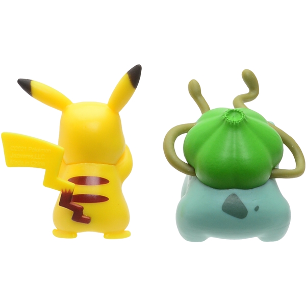 Pokémon Battle Figure (Bulbasaur & Pikachu) (Bild 4 av 4)