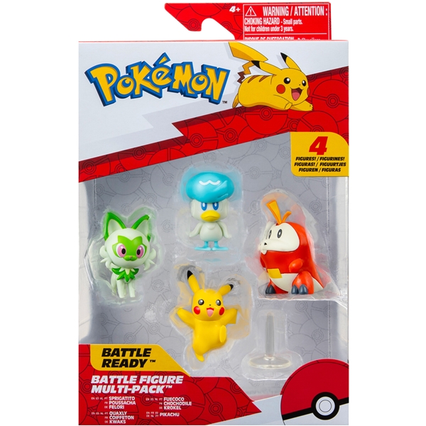 Pokémon Battle Figures 4-p (Bild 1 av 6)