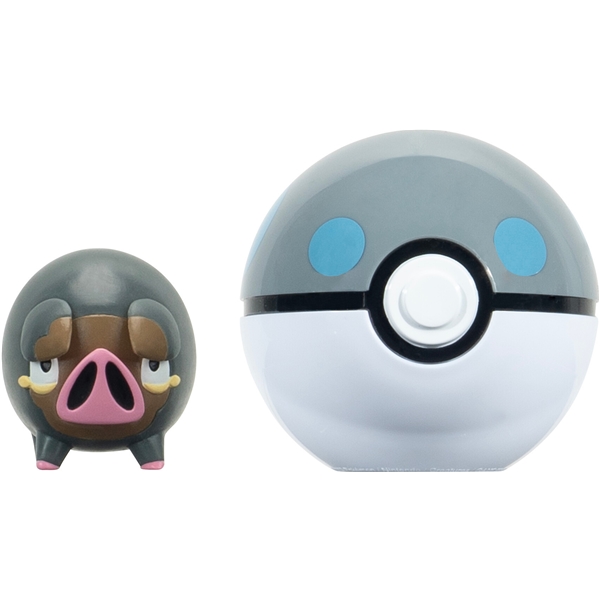 Pokémon Clip n' Go Lechonk & Heavy Ball (Bild 2 av 5)