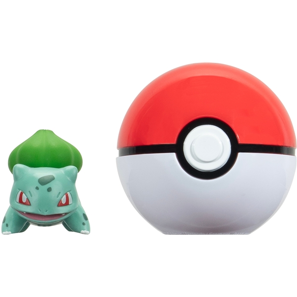 Pokémon Clip n' Go Bulbasaur & Poke Ball (Bild 2 av 5)