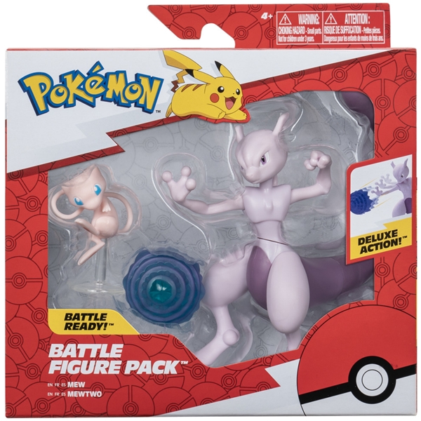 Pokémon Figure Set 2-p Mewtwo & Mew (Bild 1 av 4)
