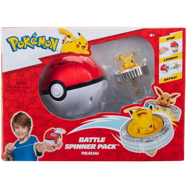 Pokémon Battle Spinner Pikachu (Bild 1 av 4)