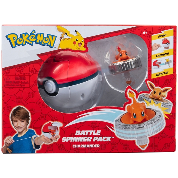 Pokémon Battle Spinner Charmander (Bild 1 av 4)