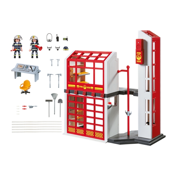 5361 Playmobil Brandstation med Alarm (Bild 2 av 3)
