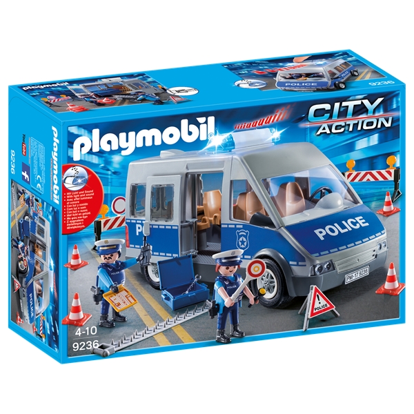9236 Playmobil Trafikpoliser med skåpbil (Bild 1 av 3)