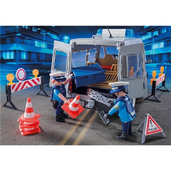 9236 Playmobil Trafikpoliser med skåpbil (Bild 3 av 3)