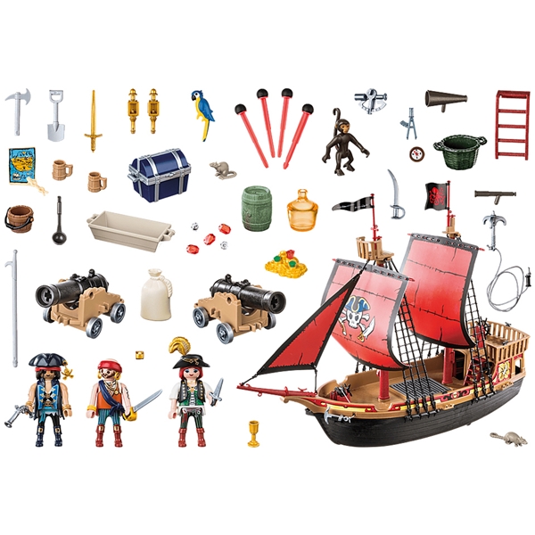 70411 Playmobil Piratskepp med dödskallar (Bild 8 av 8)