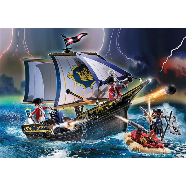 70412 Playmobil Skepp med Rödrockar (Bild 2 av 7)