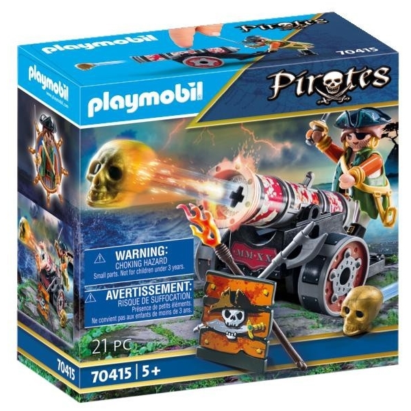 70415 Playmobil Pirat med Kanon (Bild 1 av 3)