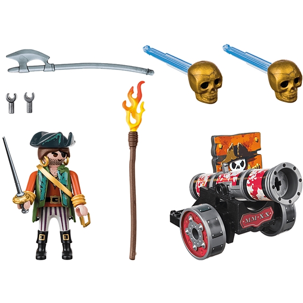 70415 Playmobil Pirat med Kanon (Bild 3 av 3)