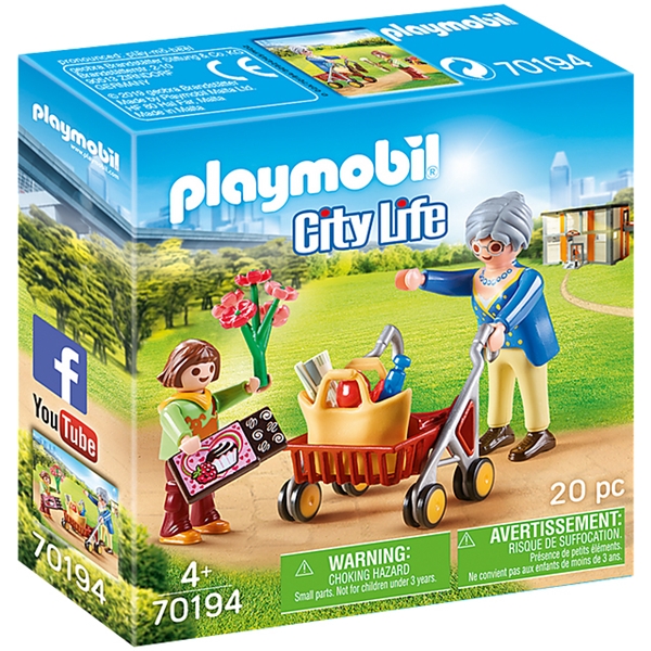 70194 Playmobil Mormor med Rullator (Bild 1 av 3)