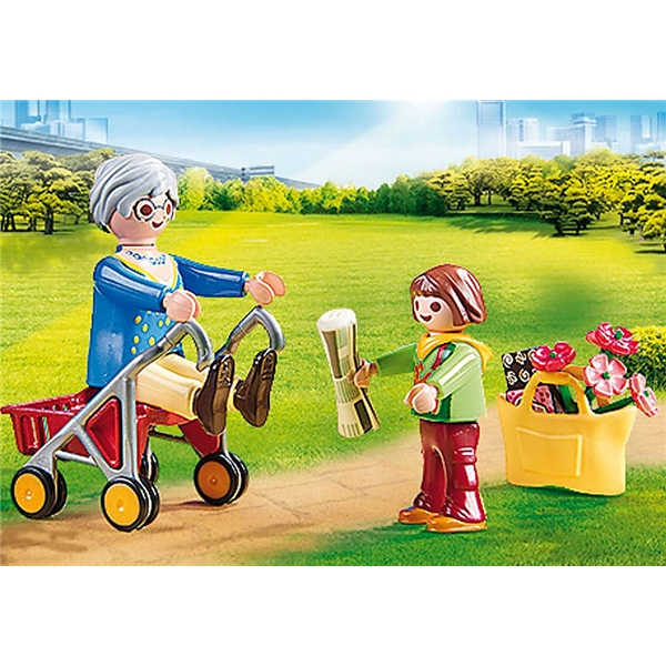 70194 Playmobil Mormor med Rullator (Bild 2 av 3)