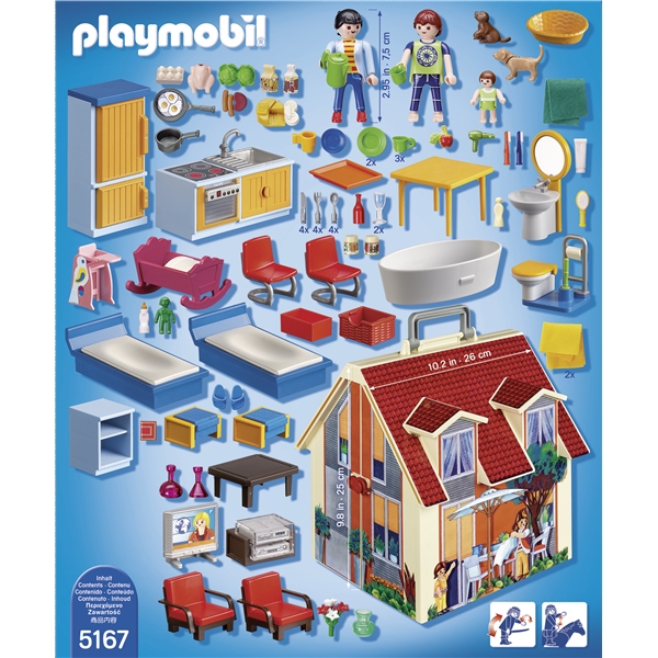 5167 Playmobil Mitt Bärbara Dockhus (Bild 2 av 6)