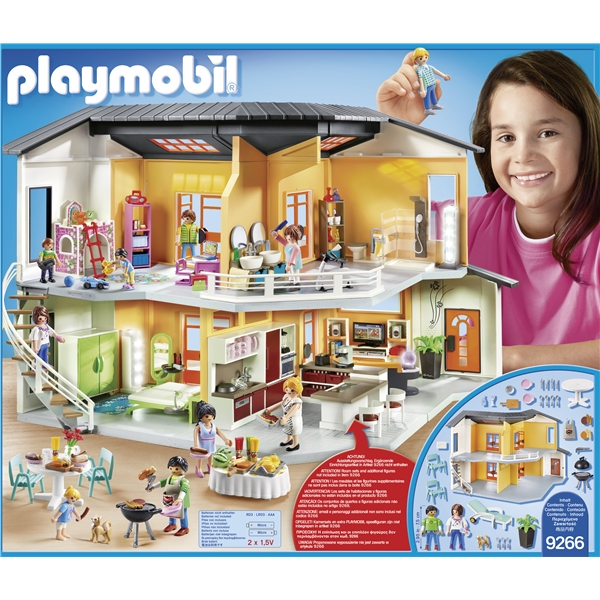 9266 Playmobil Modernt Bostadshus (Bild 2 av 7)