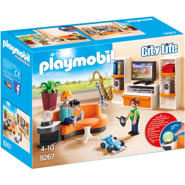 9267 Playmobil Vardagsrum (Bild 1 av 6)
