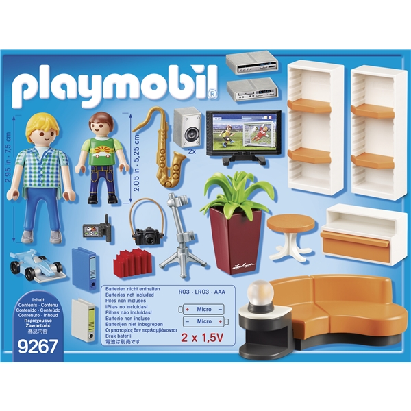9267 Playmobil Vardagsrum (Bild 2 av 6)
