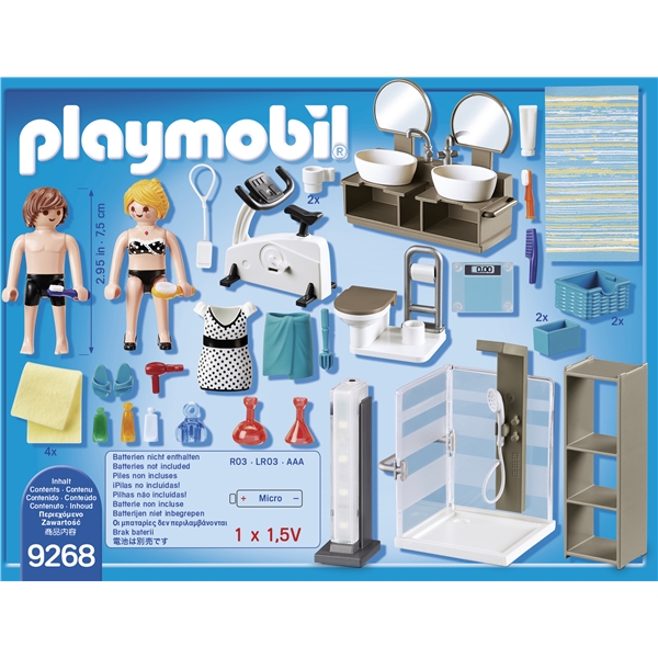 9268 Playmobil Badrum (Bild 2 av 5)