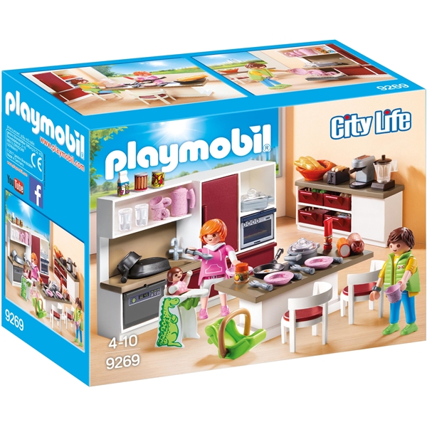 9269 Playmobil Stort Kök för Hela Familjen (Bild 1 av 6)