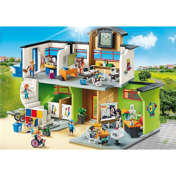9453 Playmobil Inredd Skolbyggnad (Bild 3 av 8)
