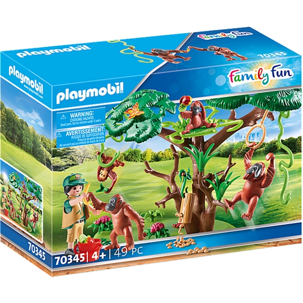 70345 Playmobil Orangutanger i Träd (Bild 1 av 4)