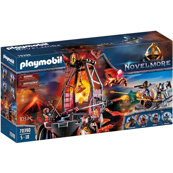 70390 Playmobil Burnham Raiders Lavagruva (Bild 1 av 9)