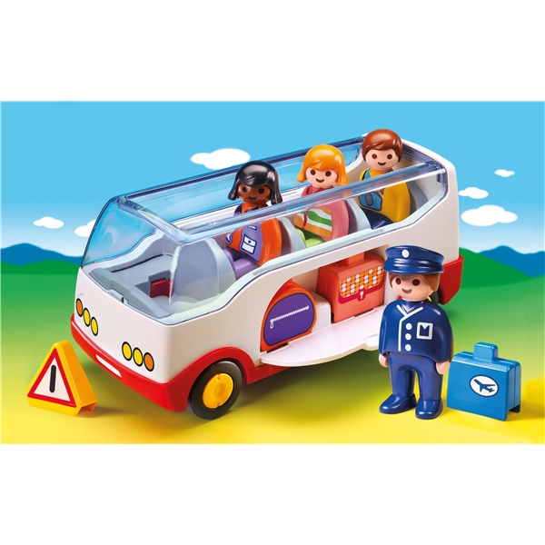 6773 Playmobil 1.2.3 Buss (Bild 2 av 2)