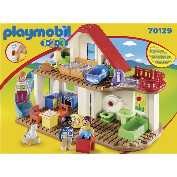 70129 Playmobil 1.2.3 Villa (Bild 3 av 5)