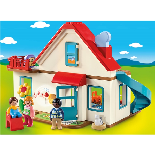 70129 Playmobil 1.2.3 Villa (Bild 4 av 5)