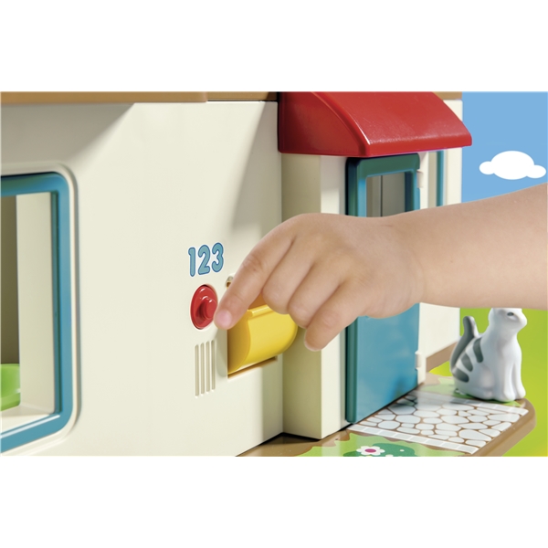 70129 Playmobil 1.2.3 Villa (Bild 5 av 5)