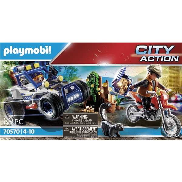 70570 Playmobil City Terrängbil Jakten Skattjuven (Bild 4 av 4)
